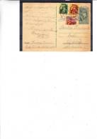 Hongrie - Carte Postale De 1945 - Oiseaux - Armoiries - Briefe U. Dokumente