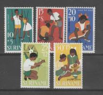 SURINAME 1967 NVPH 484-88 KIND CHILD ENFANT - Suriname ... - 1975