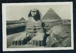 No. 30 Cairo - Sphinx And Pyramid. Photo Cca 8,8x5,9 Cm - Sfinge