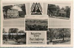 „ Besucht Das Schöne Bad Lippspringe“   Um 1920/1930,  Ansichtskarte, Ungebrauchte Karte - Paderborn