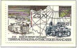 T.A.A.F. 1993: Michel-No. 310 ** Base Des Raids MNH (cote 11.00 Euro) - Programas De Investigación