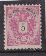 1883 5 KEUZER  BZ 10 ** - Ungebraucht