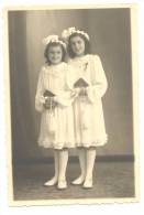 Photo Carte De 2 Communiantes - Eupen 1926- Religion - Communion - Communiante (Y229) - Communie