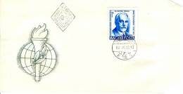 HUNGARY- 1962. FDC - Dr.Ferenc Hutyra, Founder Of Hungarian Veterinary Medicine(ordinary Cancellation) - FDC