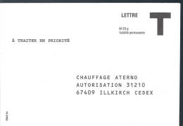 Chauffage Alterno  Ecopli - Cartes/Enveloppes Réponse T