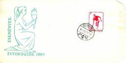 HUNGARY - 1964. Cover - 1st European Bowling Championship,Budapest - Bowls