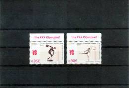 Montenegro 2012 Olympische Spiele London / Olympic Games London Satz / Set Postfrisch / Unmounted Mint - Summer 2012: London