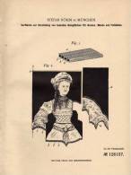 Original Patentschrift - Malerei Für Decken , Wände Und Fußboden , 1899 , S. Röhm In München , Maler !!! - Architektur