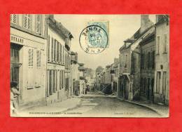* VILLENEUVE La GUYARD-La Grande Rue-1905(Commerce DURAND à Gauche) - Villeneuve-la-Guyard