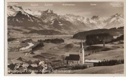 Gesamtansicht Seifriedsberg Allgäu Mit Kirche Häuser Um 1930 V. Pension Kühberg - Sonthofen