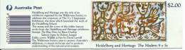 $2 Heidelberg And Heritage The Modern 9 X 5s  Full Mint Unhinged Booklet  1 X 28 Cents  & 4 X 43 Cents - Booklets