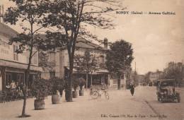 ( CPA 93 )  BONDY  /  Avenue Galliéni  - - Bondy