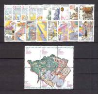 VATICANO / VATICAN CITY 1986 --Annata Completa --  Years Complete ** MNH/ VF - Années Complètes