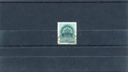 1939-Hungary- "Crown Of St.Stephen" 2f. Stamp Used, W/ "Croshaza" Postmark - Hojas Completas