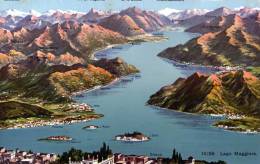 Cartolina D'epoca " Lago Maggiore " - Luino