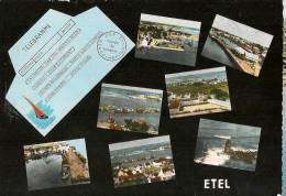 CPA-1960-56-ETEL-EN AVION AU DESSUS -MULTIVUES-TBE - Etel