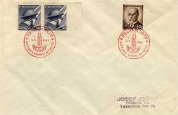 Carta  Praha 1947 Checoslovaquia - Brieven En Documenten