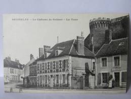 CPA 89 Yonne - SEIGNELAY - Le Château De Golbert - La Tour - Commerce C. HUOT - Seignelay