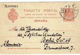 3554   Entero Postal, Madrid 1912 Nº 53, Medallon - 1850-1931