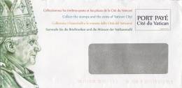 Lettre De Service En Port Payé De La Cité Du Vatican - Cartas & Documentos