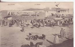 25a-Mateur-Algeria-Mercato-Marché-Market-1910 X Tunis - Métiers