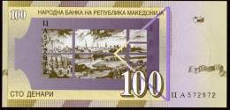 Makedonija,Macedonia,Maze Donien,Macedoine,100 Denari,2008,Pick16h,UNC,see Scan - Macedonia Del Norte