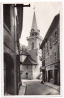 Seyssel, L´églie, Nouveau Clocher, 1954, C.I.M., Boulangerie - Pâtisserie, Tabac, Scan Recto-verso (Haute-Savoie, 74) - Seyssel