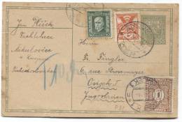 CZECH REPUBLIC - Porto Supplement Kingdom Of Yugoslavia, 1928. - Postcards