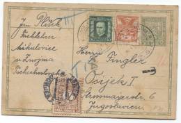 CZECH REPUBLIC - Porto Supplement Kingdom Of Yugoslavia, 1929. - Postcards