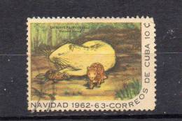 1962 10c. - Mammals - Huttia 10c FU - Used Stamps