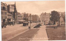 SYDNEY New South Wales Liverpool Street And Hyde Park Animated Tram Way Um 1915 TOP-Erhaltung Ungelaufen - Sydney