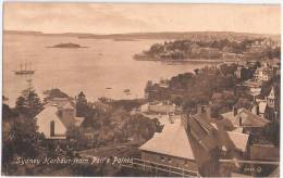 SYDNEY New South Wales Harbour From Polts Point Um 1915 TOP-Erhaltung Ungelaufen - Sydney
