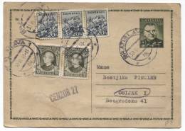 SLOVAKIA WW2 - Bratislava, Traveled To Osijek NDH / Croatia, Censorship Censura, 1941. - Gebruikt