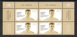 Olympic Estonia 2012 MNH Stamp Corner Block Of 4 With Issue Number Centenary  First Olympic Medal Won By Estonian Mi 737 - Ete 1912: Stockholm