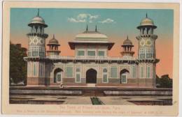 Tomb Of Etamd Ud Daula Agra, Mughal Dynasty Islamic Architecture  Vintage Postcard India - Islam