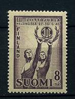 Finlande ** N° 311 - Festival De La Ligue Sportive Des Travailleurs - Unused Stamps