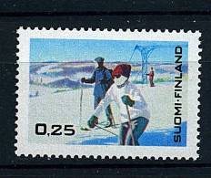 Finlande ** N° 607 - Sports D'hiver : Ski - Unused Stamps