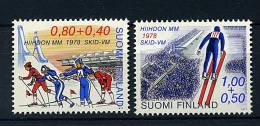 Finlande** N° 780/781 - Championnats De Ski - Neufs