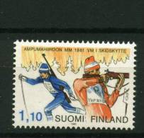 Finlande** N° 837 - Championnats Du Monde De Biathlon à Lahti - Unused Stamps