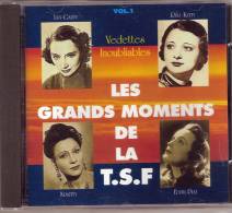 LES GRANDS  MOMENTS DE  LA  TSF  VOL 1  CD ALBUM    VEDETTES INOUBLIABLES - Hit-Compilations