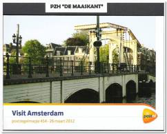 Nederland 2012, Postfris MNH, Folder 454, Visit Amsterdam - Nuovi