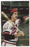 ROB WILFONG -INFIELDER- BASEBALL PLAYER - 1980 MINNESOTA TWINS OFFICIAL Postcard  [c2768] - Honkbal