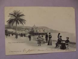 Cp Nice Promenade Des Anglais - Places, Squares