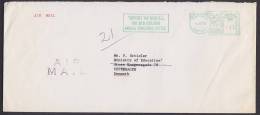 Canada Airmail TORONTO (Ont.) Meter Stamp 1973 Cover Support The Hospital For Sick Childeren Annual Christmas Appeal - Aéreo