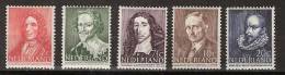 NVPH Nederland Netherlands Pays Bas Holanda 490 491 492 493 494 MLH Zomerzegels,summer Stamps,timbres D´ete 1947 - Ongebruikt