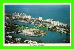 MIAMI BEACH, FL - ST FRANCIS HOSPITAL - DEAUVILLE & CARILLON HOTELS - TRAVEL IN 1964 - - Miami Beach