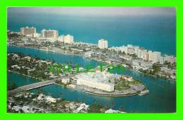 MIAMI BEACH, FL - ST FRANCIS HOSPITAL - DEAUVILLE & CARILLON HOTELS - McFADDEN AIR PHOTOS - - Miami Beach