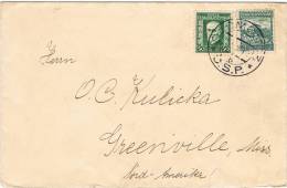 Carta OLOMOUC (Checoslovaquia) 1930 A Estados Unidos - Storia Postale