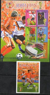 TUVALU,2002, WORLD CUP, KOREA, JAPAN,  SHEETLET+S/SHEET , MNH - 2002 – South Korea / Japan