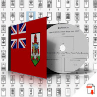 BERMUDA STAMP ALBUM PAGES 1865-2011 (125 Pages) - Inglese